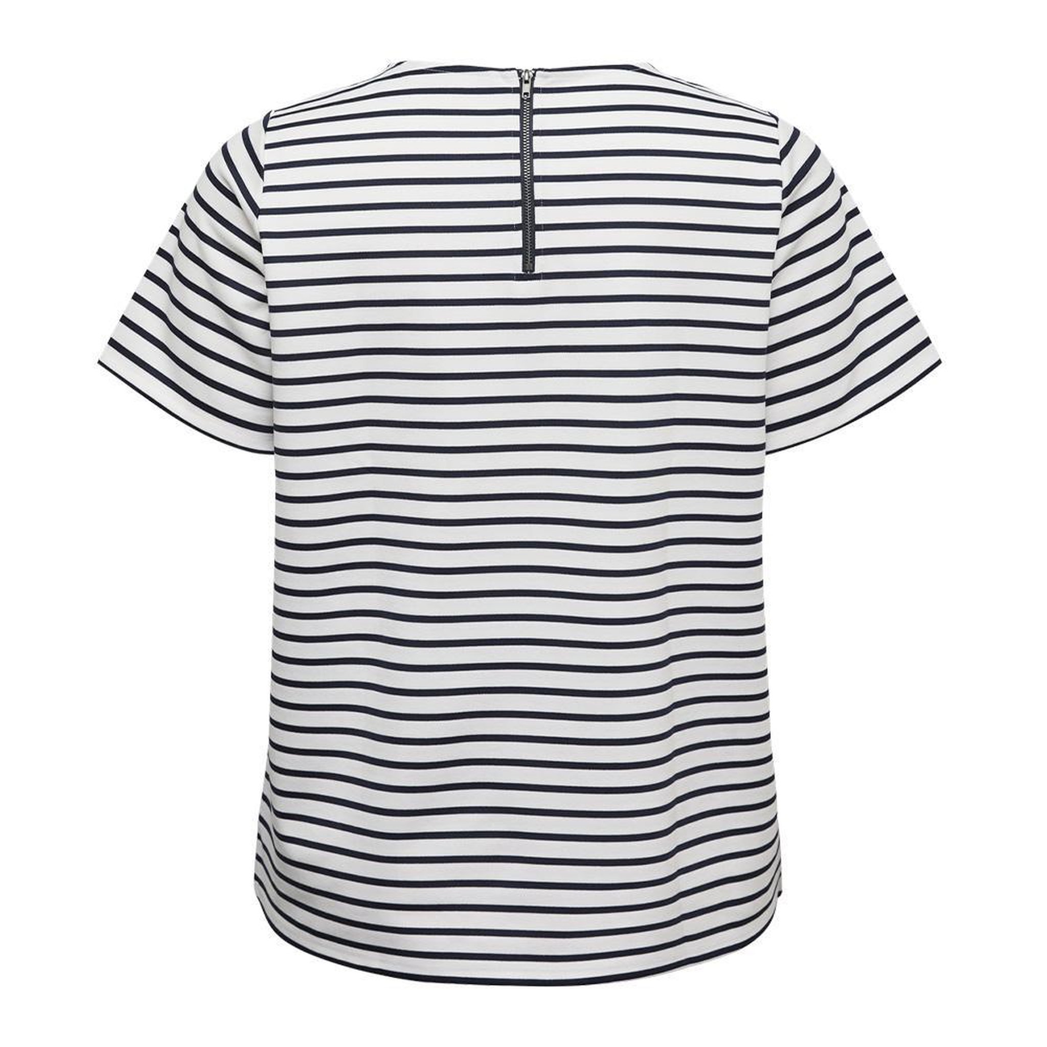 Voir la diapositive 2 : Vero Moda T-Shirt Blanc/Noir Femme Vero Moda Vmcabby