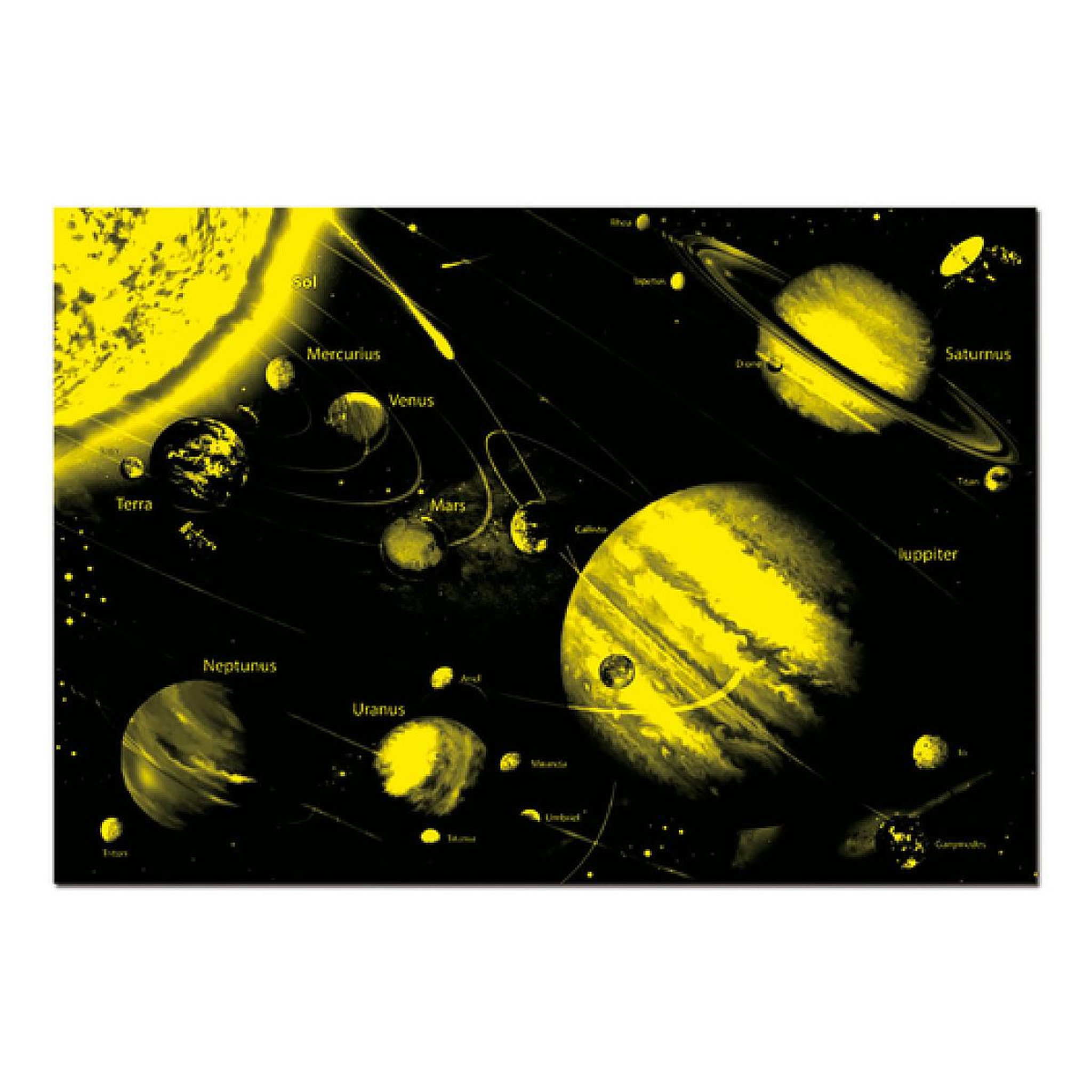 Voir la diapositive 3 : EDUCA Puzzle 1000p Le Sisteme Solaire - Neon