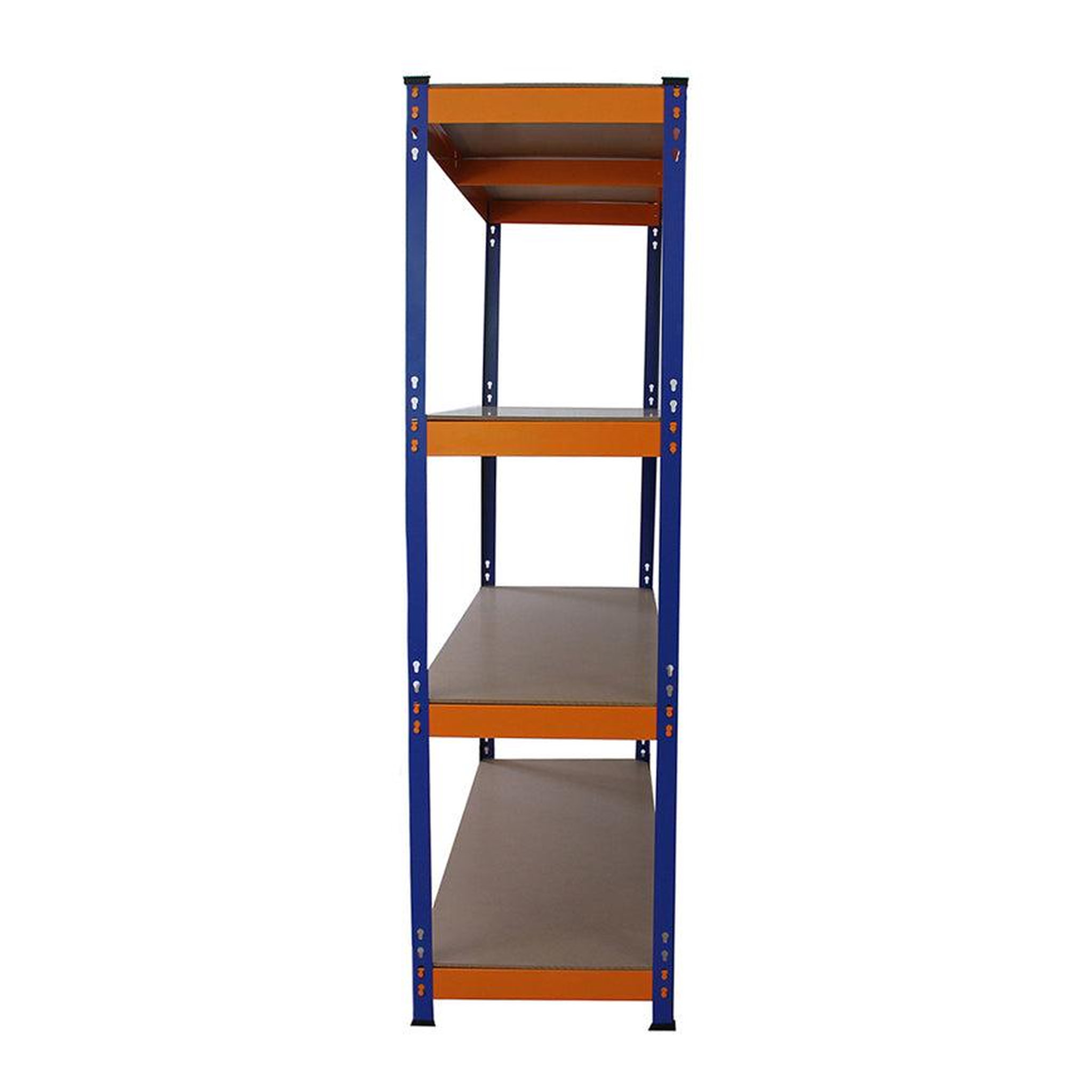 Voir la diapositive 4 : MONSTER RACKING Lot de 3 rayonnages s-rax en acier 150 x 180 x 50 cm