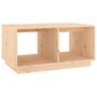 Voir la diapositive 2 : VIDAXL Table basse 80x50x40 cm Bois massif de pin