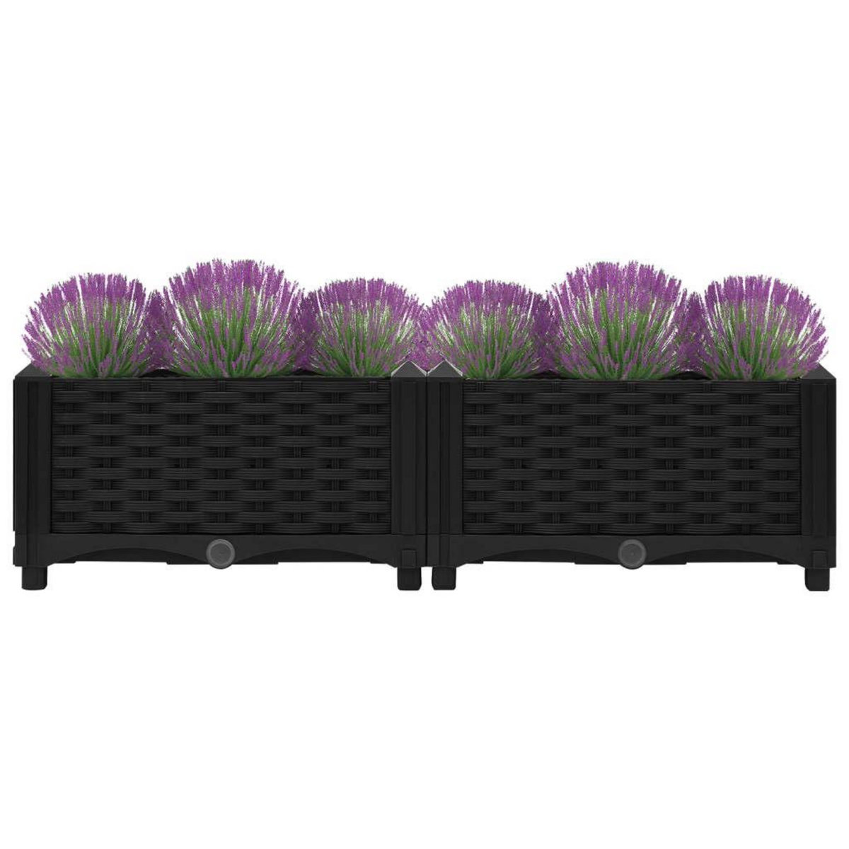 VIDAXL Lit sureleve 80x40x23 cm Polypropylene