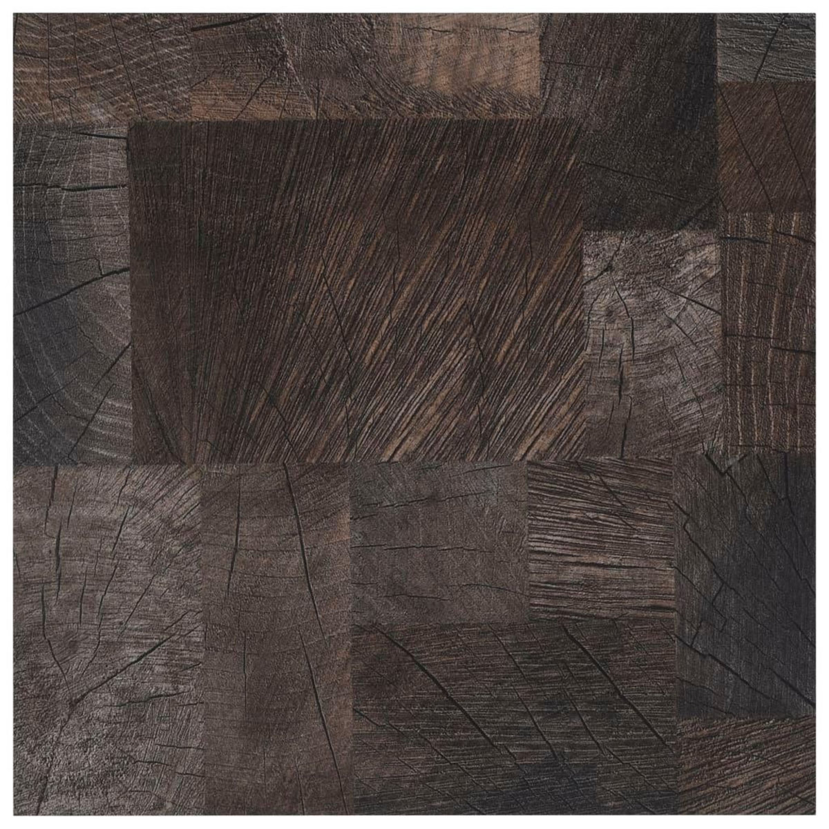 VIDAXL Dalles de plancher autoadhesive 20 pcs PVC Structure a bois