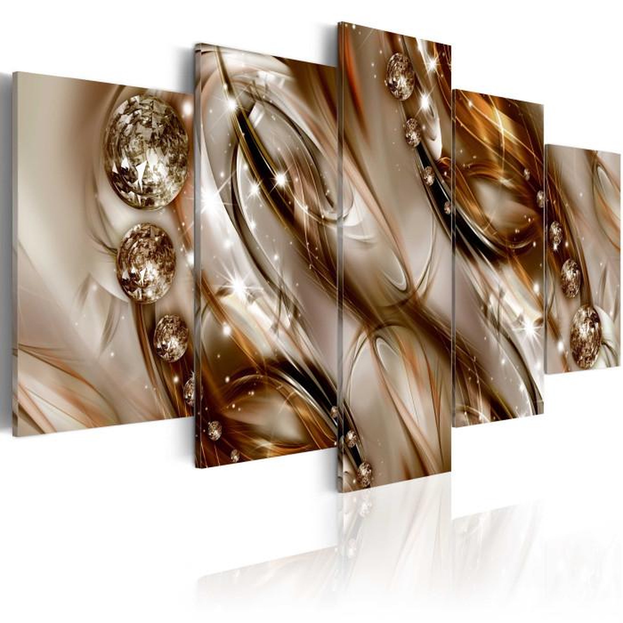 Paris Prix Tableau Imprimé  Brown Tide. Coloris disponibles : Multicolore