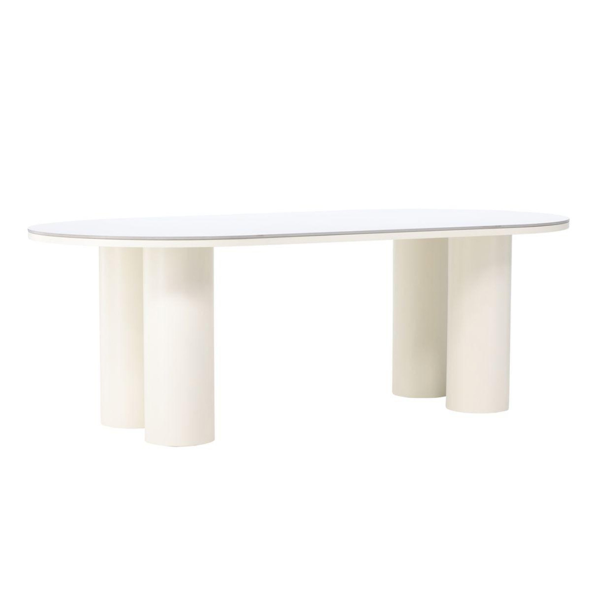 Paris Prix Table à manger design  havstenssund  220cm blanc
