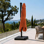 Voir la diapositive 6 : CONCEPT USINE Parasol rectangulaire 2x3m déporté rotatif terracota PIANA
