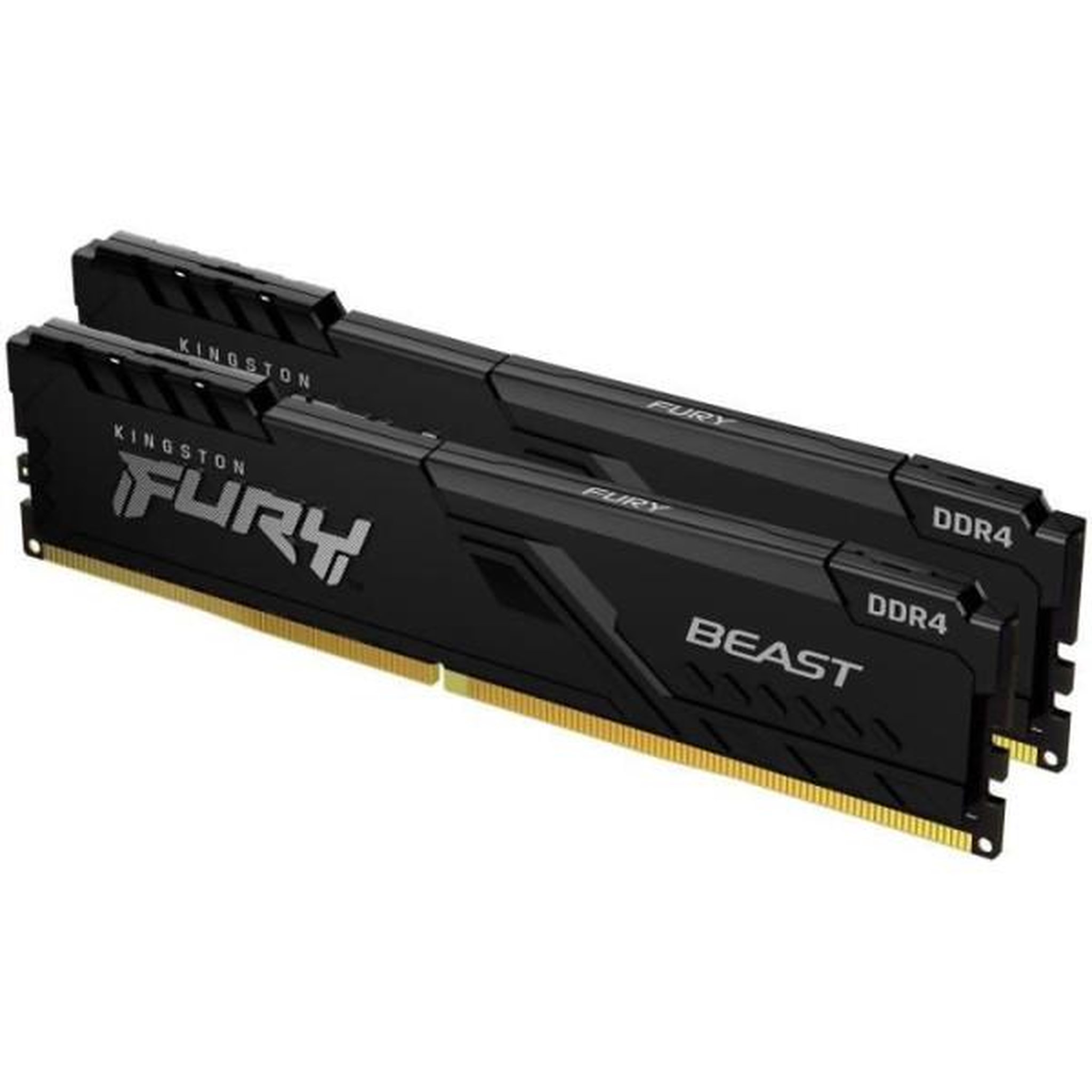 Kingston Mémoire DDR4 - KINGSTON - FURY Beast - 32 Go (2 x 16 Go) - 3200 Mhz - CL16