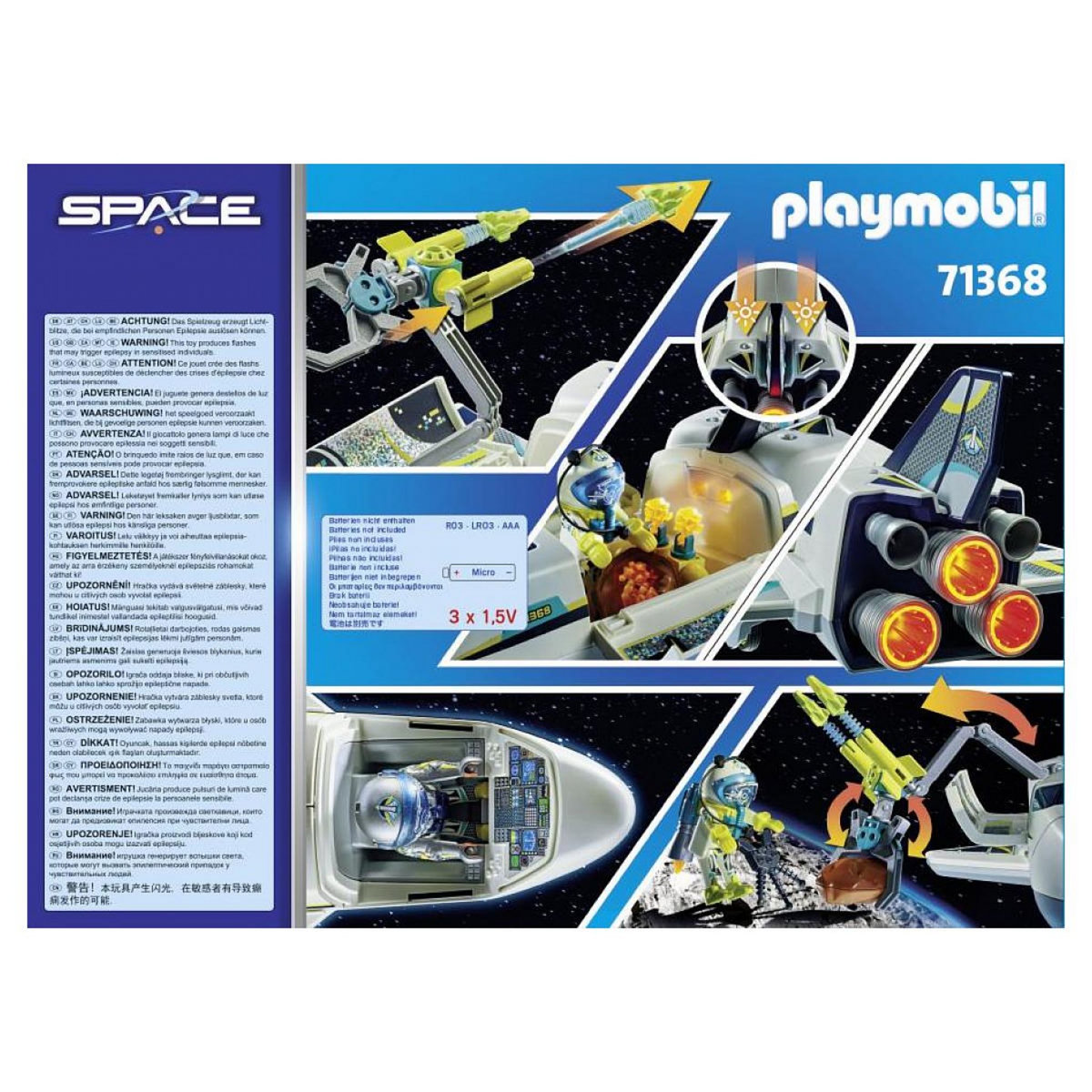 PLAYMOBIL 71368 la Navette spatiale