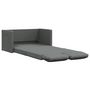 Voir la diapositive 2 : VIDAXL Canapé lit 2 en 1 gris foncé 112x174x55 cm tissu
