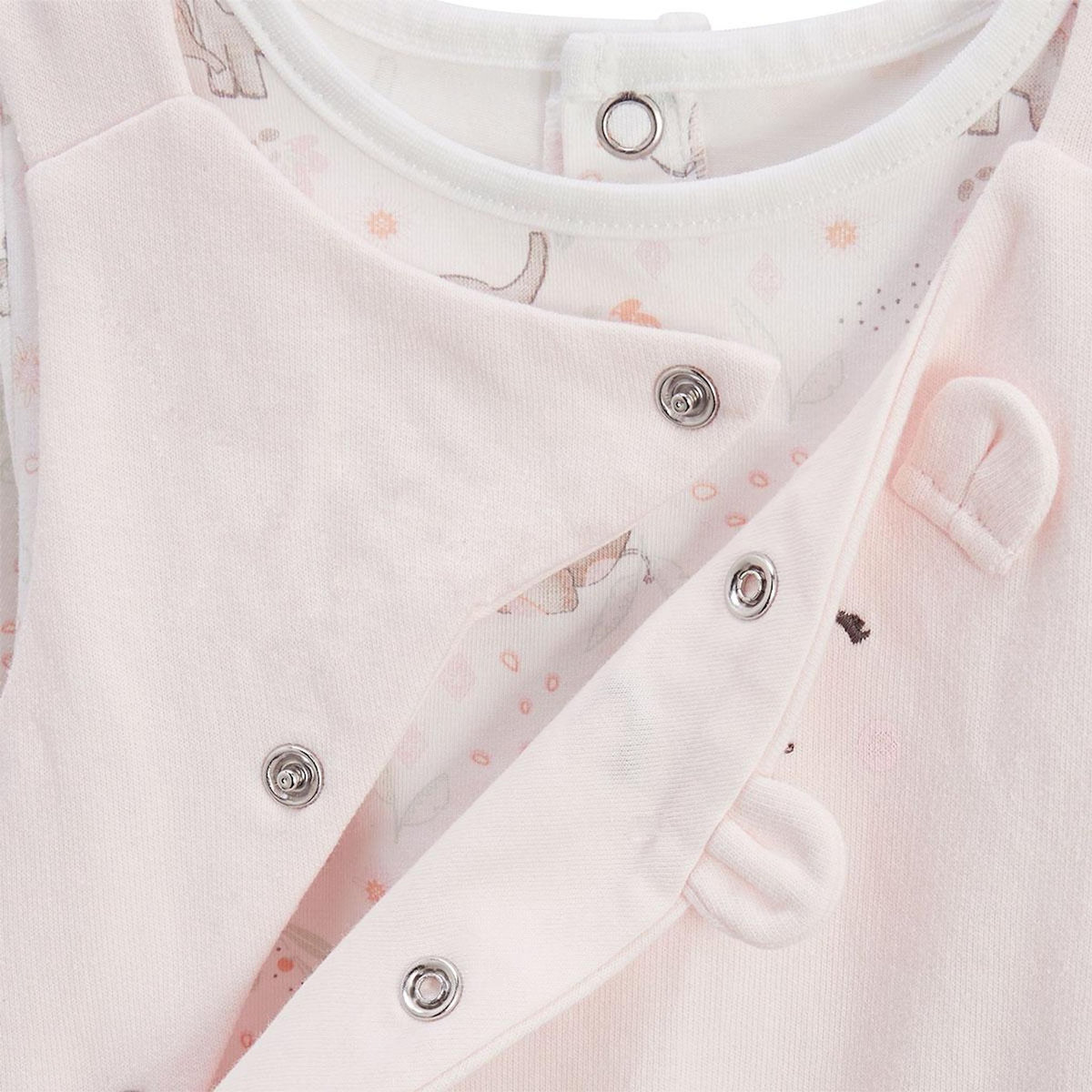 Petit Béguin Ensemble salopette bébé et t-shirt Badian