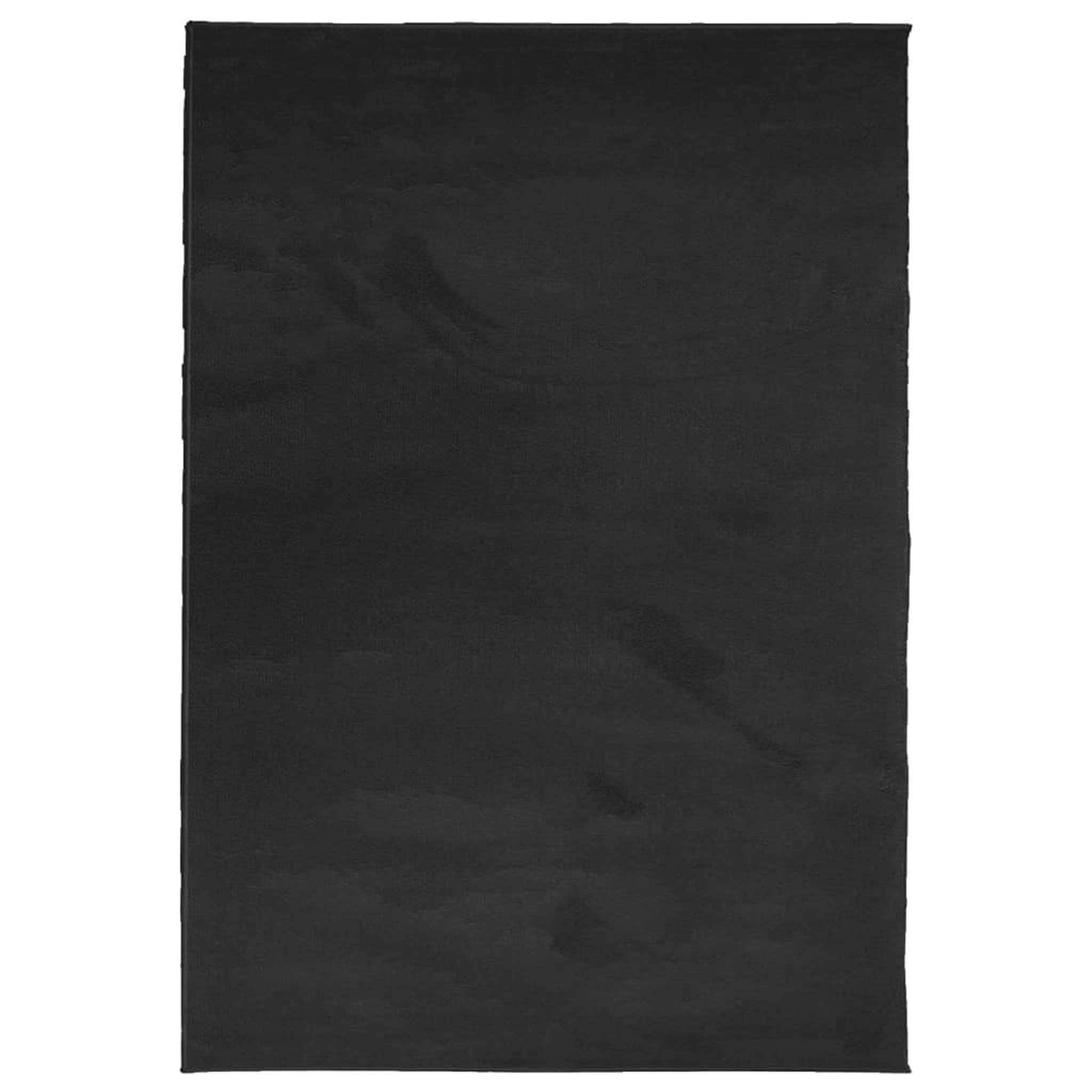 Voir la diapositive 2 : VIDAXL Tapis OVIEDO a poils courts noir 140x200 cm