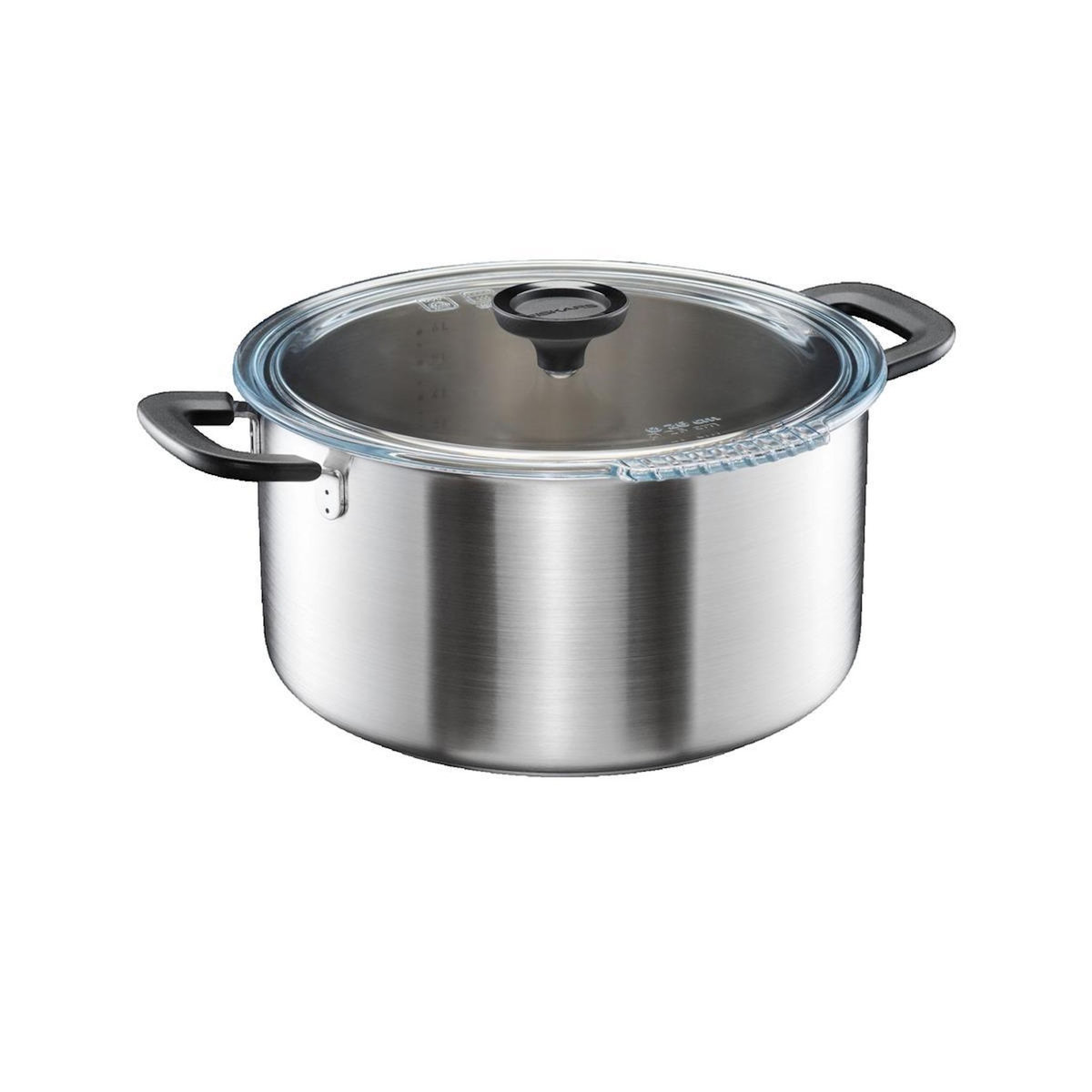 Fiskars Casserole Fiskars Functional Form 7 litres argent