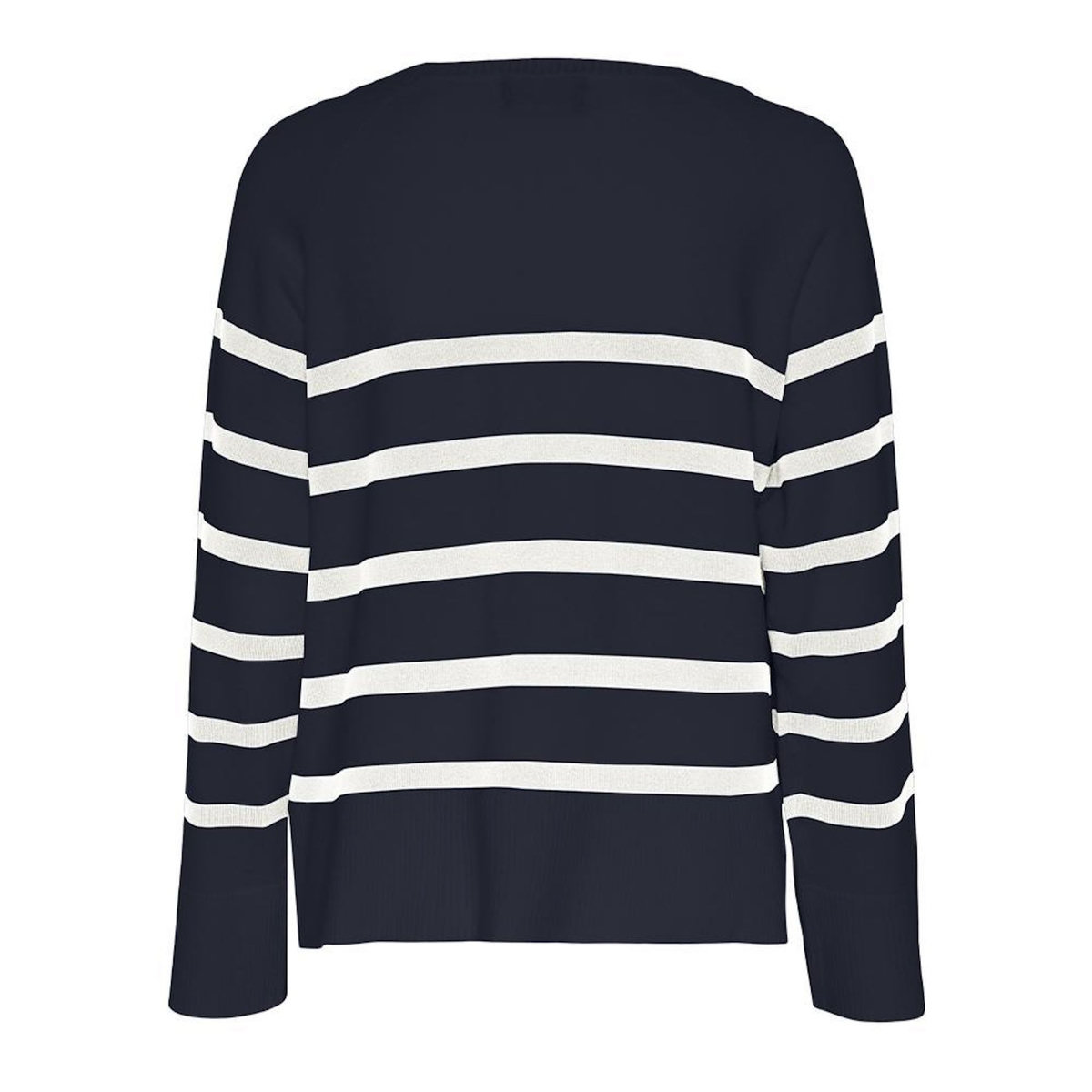 Pieces Pull Marine/Blanc Femme Pieces Sia