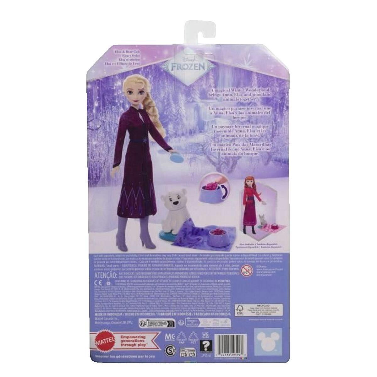 DISNEY Poupée Hasbro Elsa robe violette