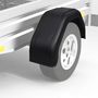 Voir la diapositive 5 : VIDAXL Garde-boue 2 pcs pour roues de remorque 220 x 760 mm