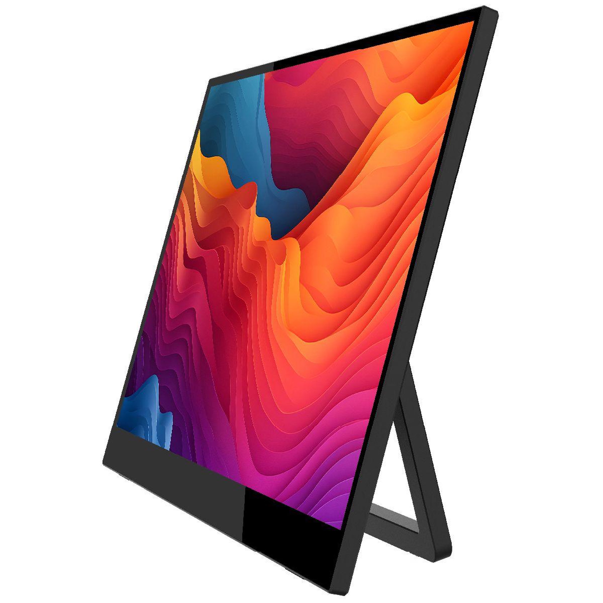 Voir la diapositive 2 : Logicom Ecran pc portable nomad display fhd 16  ips full hd tactile usb-c support intégré pliable