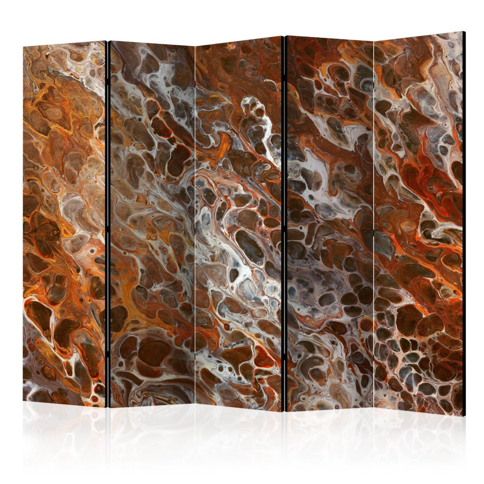 Paris Prix Paravent 5 volets  brown craters  172x225cm