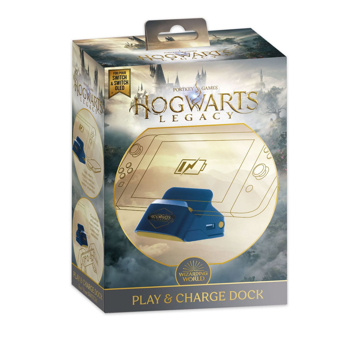 Support recharge + Connexion Hogwarts Legacy Nintendo Switch