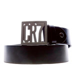 CR7 Ceinture en cuir  foncé Homme CR7 George