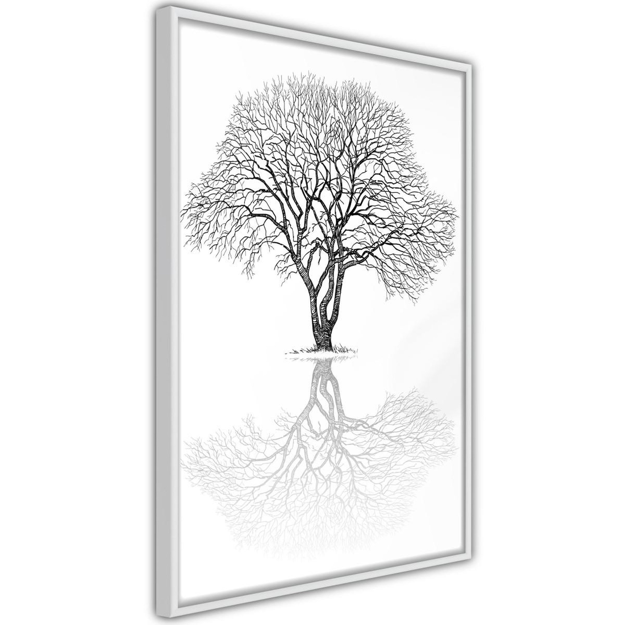 Paris Prix Affiche murale encadrée  roots or treetop