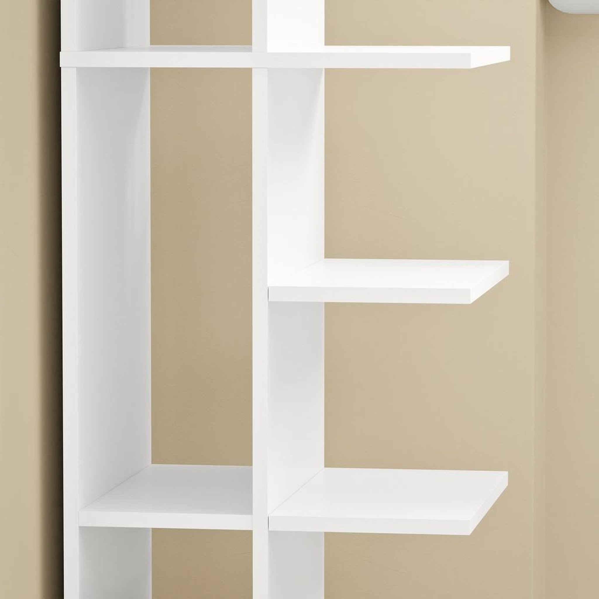 Voir la diapositive 6 : SOBUY Étagère colonne salvaspazio blanche 10 niveaux 30x32.5x146.8 cm str14-h-w