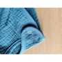 Voir la diapositive 4 : BEBE DOUCEUR Gigoteuse sans manches en gaze de coton - Bleu marine