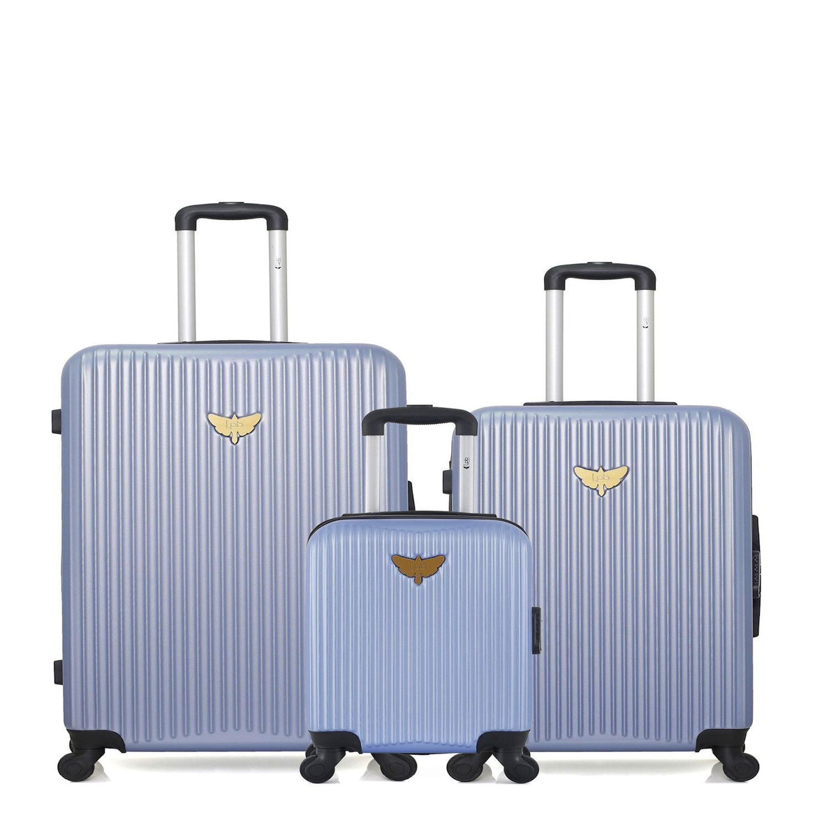 LES P'TITES BOMBES LPB LPB LUGGAGE - LOT DE 3 - Valises grand format, weekend et cabine XXS AGATA