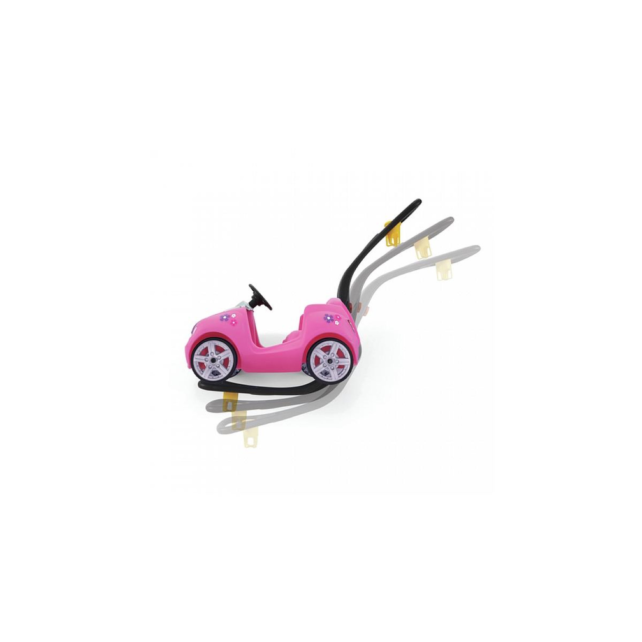 Voir la diapositive 2 : Step 2 Porteur Whisper Ride II Buggy rose