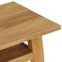 Voir la diapositive 5 : VIDAXL Table console 120x35x75 cm Bois de teck massif
