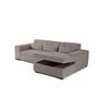 Voir la diapositive 4 : LISA DESIGN Vermont - canapé d'angle droit - 4 places - convertible avec coffre - en velours côtelé