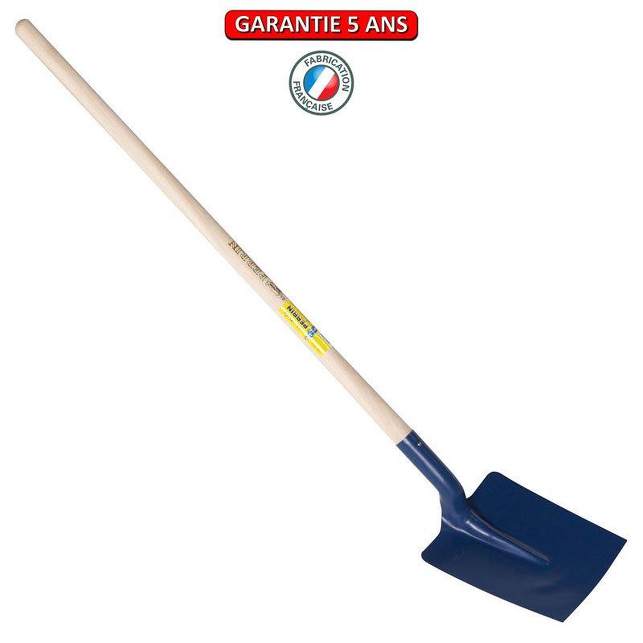 OUTILS PERRIN Pelle saint-étienne carrée emmanchée 130 - largeur 25 cm