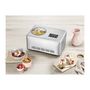 Voir la diapositive 3 : SEVERIN SEVERIN EZ7405 Sorbetiere Yaourtiere 2 en 1 - Fonction innovante pour la realisation de glaces sorbets et de yaourts / inox bros