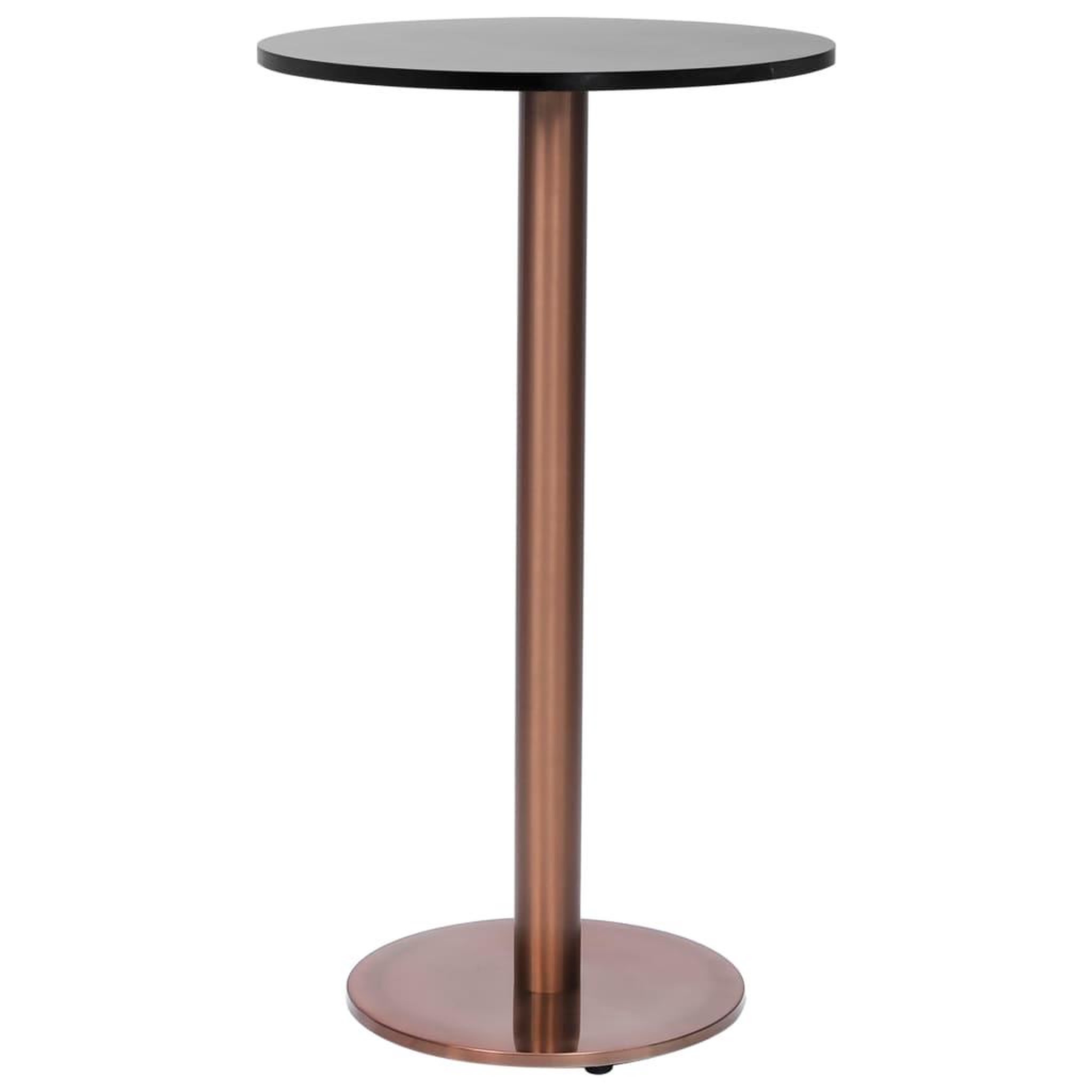 Voir la diapositive 2 : VIDAXL Pied de table de bistro Dore Ø45x107 cm Acier inoxydable