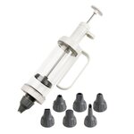 DR.OETKER Seringue de pâtisserie et 6 embouts à motif Dr. Oetker Baker Edition