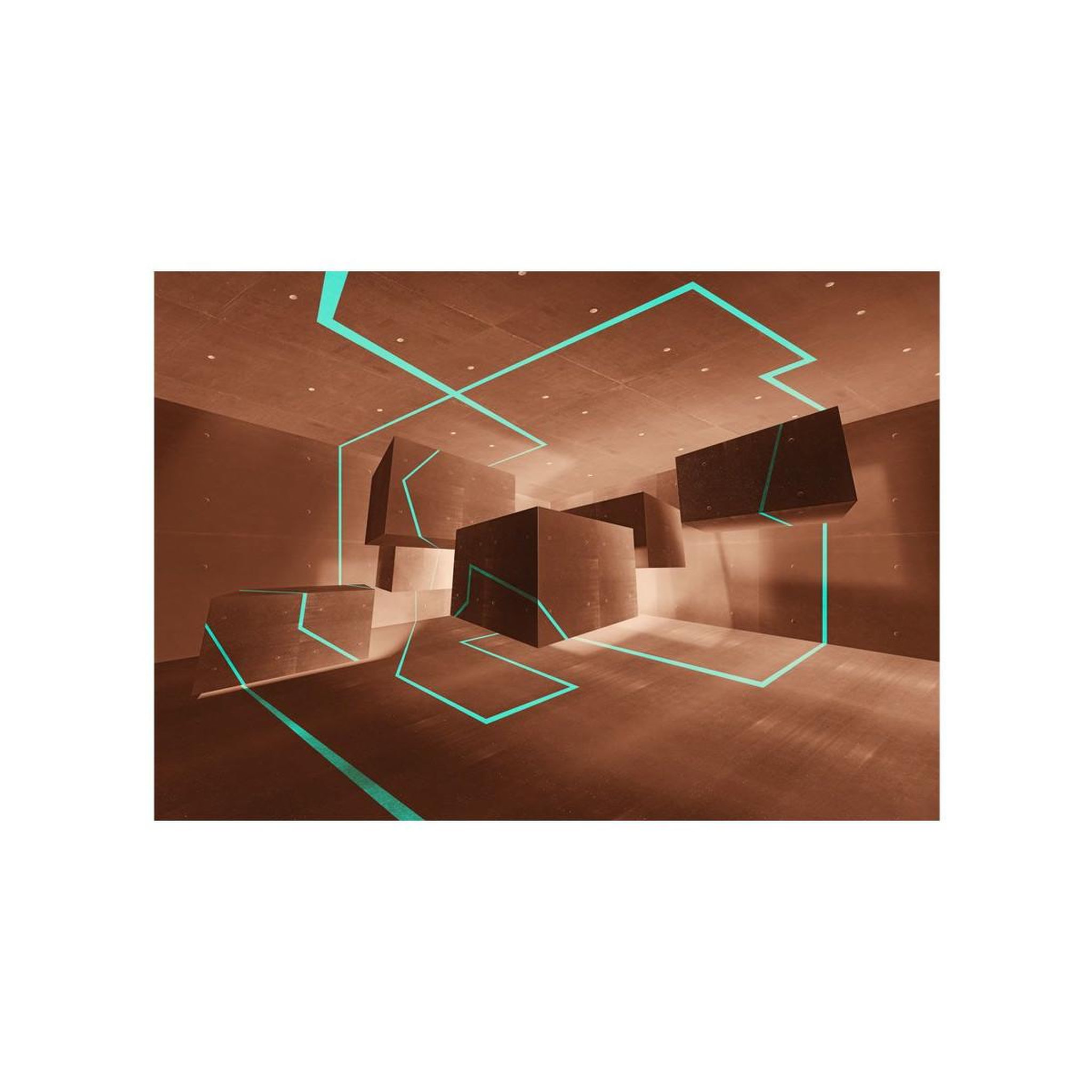Voir la diapositive 2 : Paris Prix Papier Peint  Celadon Trail