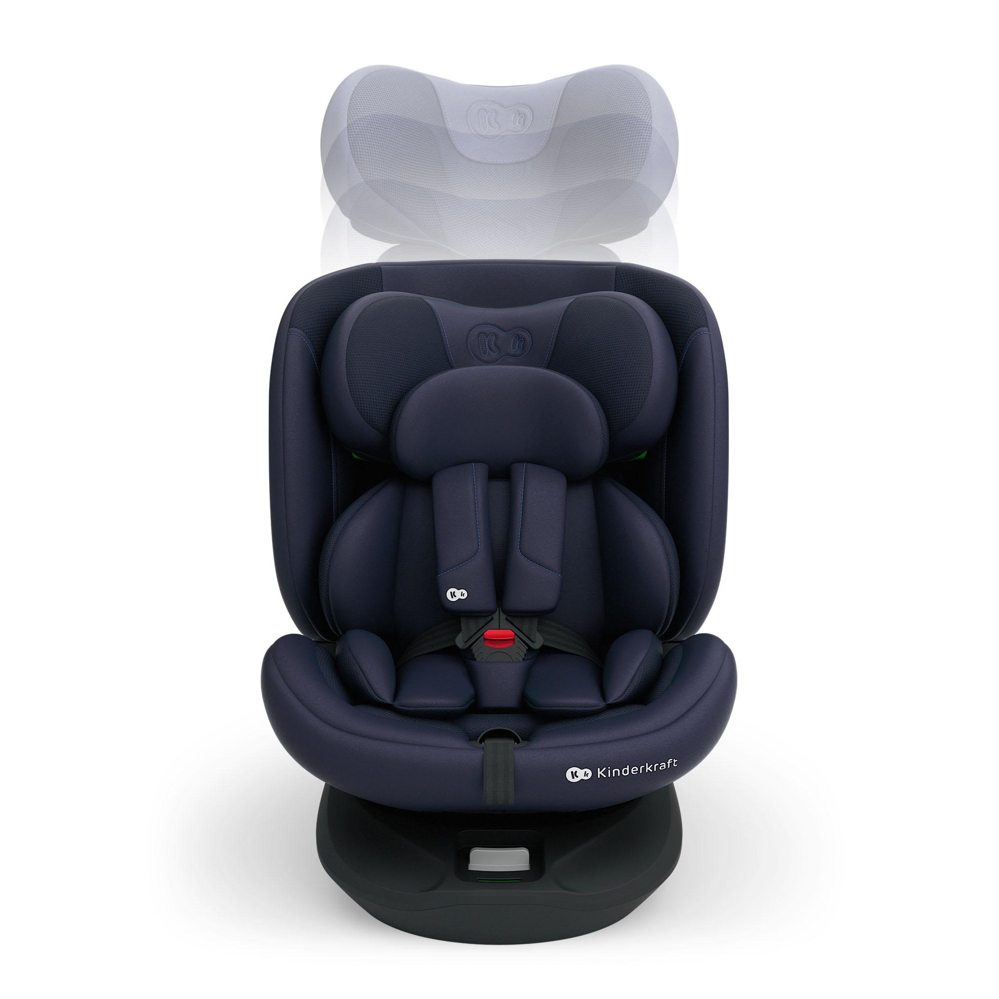 Voir la diapositive 4 : KINDERKRAFT Kinderkraft I-GROW 2 PLUS Siège Auto i-Size 40–150 cm (0–12 ans), Dos à la route jusqu'à 105 cm, 5 inclinaisons, ISOFIX + Top Tether, H-GUARD+ & SPS+, Bleu