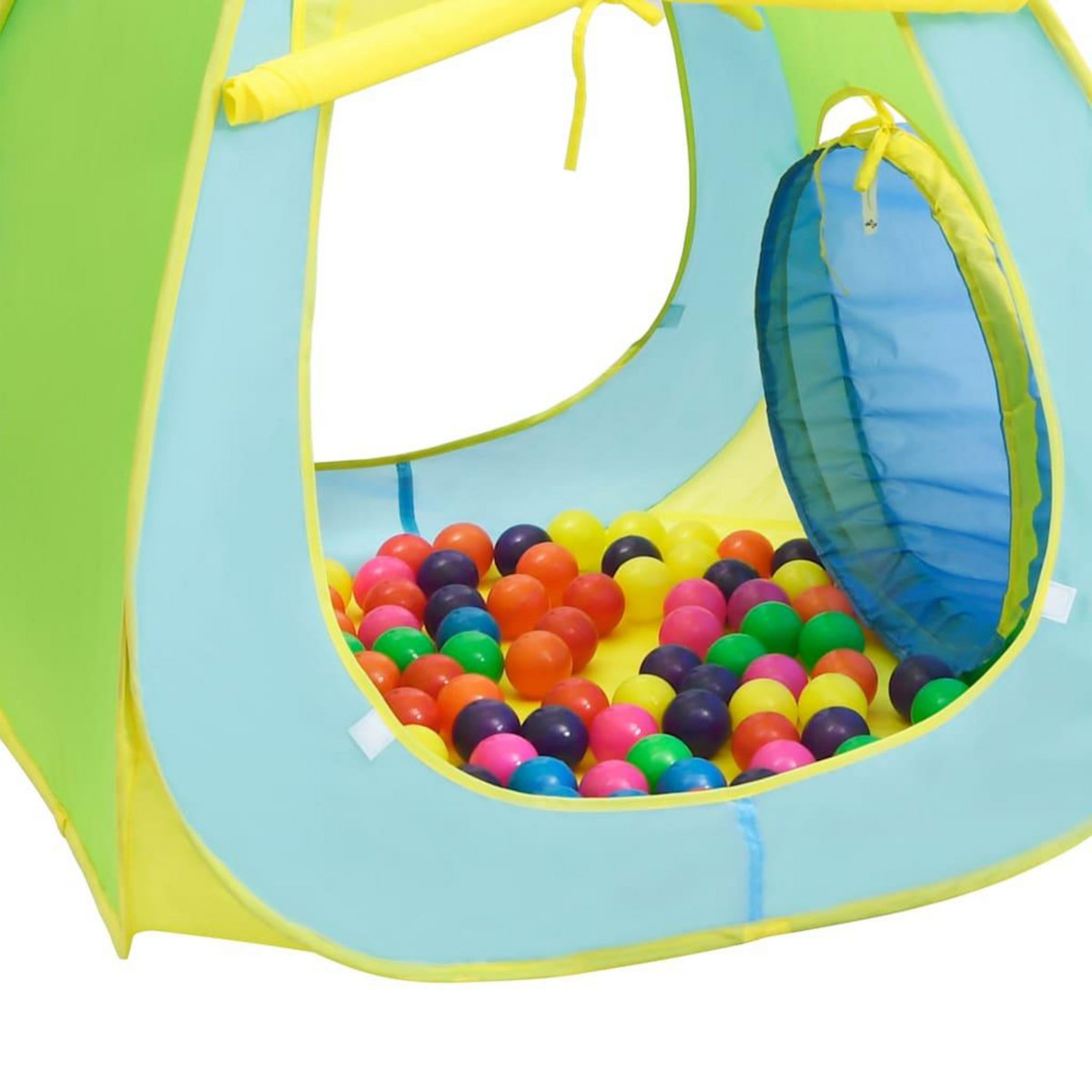 VIDAXL Tente de jeu pour enfants avec 100 balles Multicolore