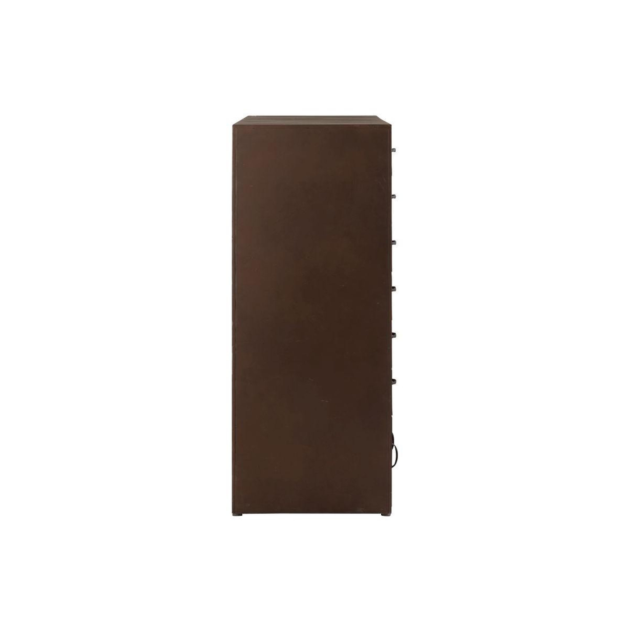 Voir la diapositive 4 : J-LINE Meuble de Rangement en Métal  Bade  125cm Marron
