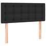 Voir la diapositive 4 : VIDAXL Tete de lit a LED Noir 90x5x78/88 cm Similicuir