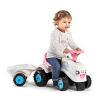 Falk / Falquet Porteur Tracteur Rainbow Farm avec remorque