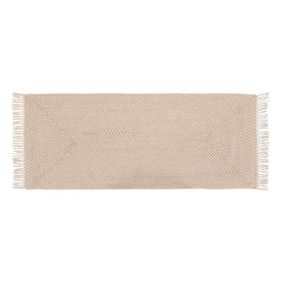 ATMOSPHERA Tapis de couloir Floral Collection 80x200 cm jute coton