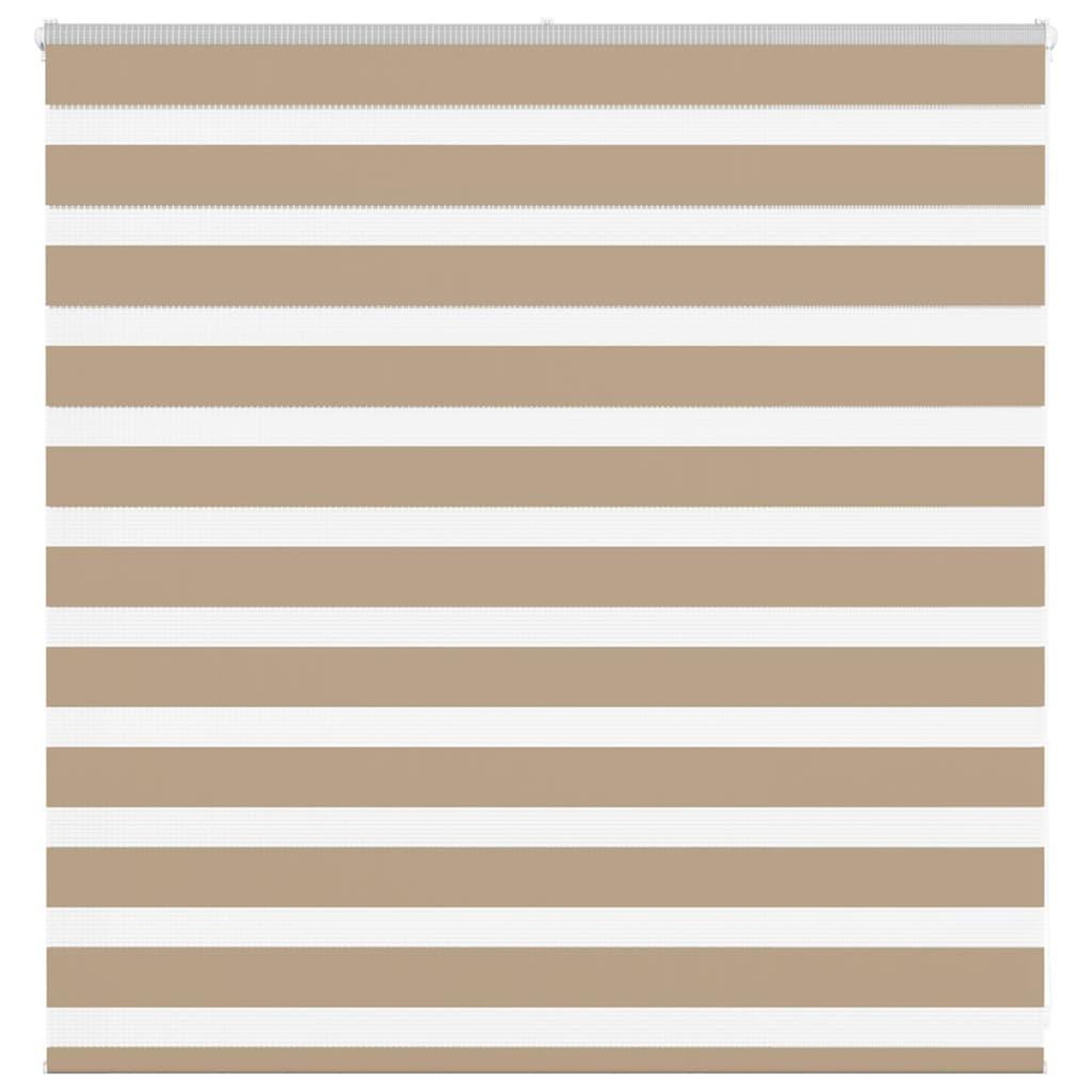 VIDAXL Store zebre marron sable largeur du tissu 145,9 cm polyester