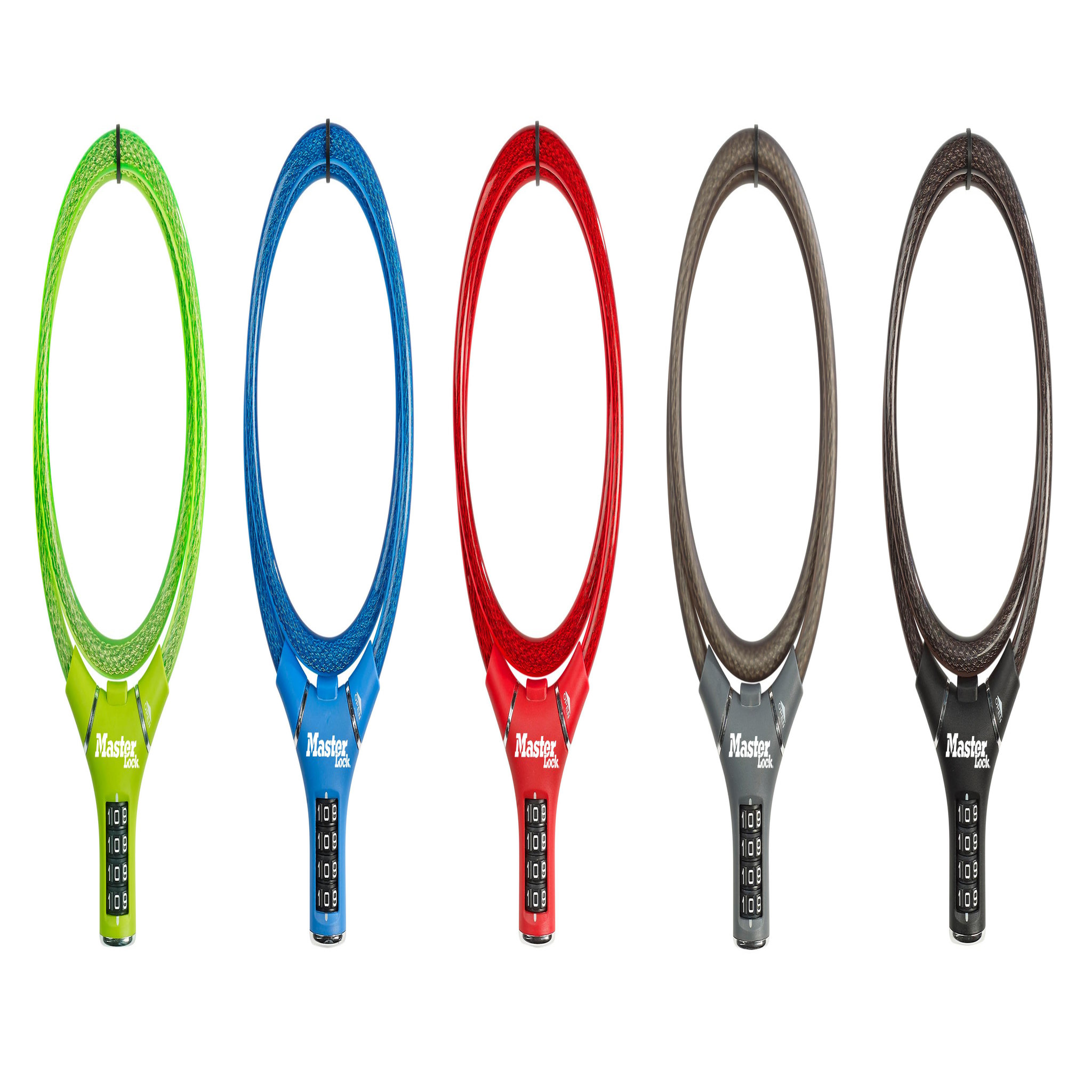 Voir la diapositive 2 : Master lock MASTER LOCK Cable Antivol Vélo [90 cm Câble] [Combinaison] [Extérieur] [Couleur Aléatoire] 8229EURDPROCOL
