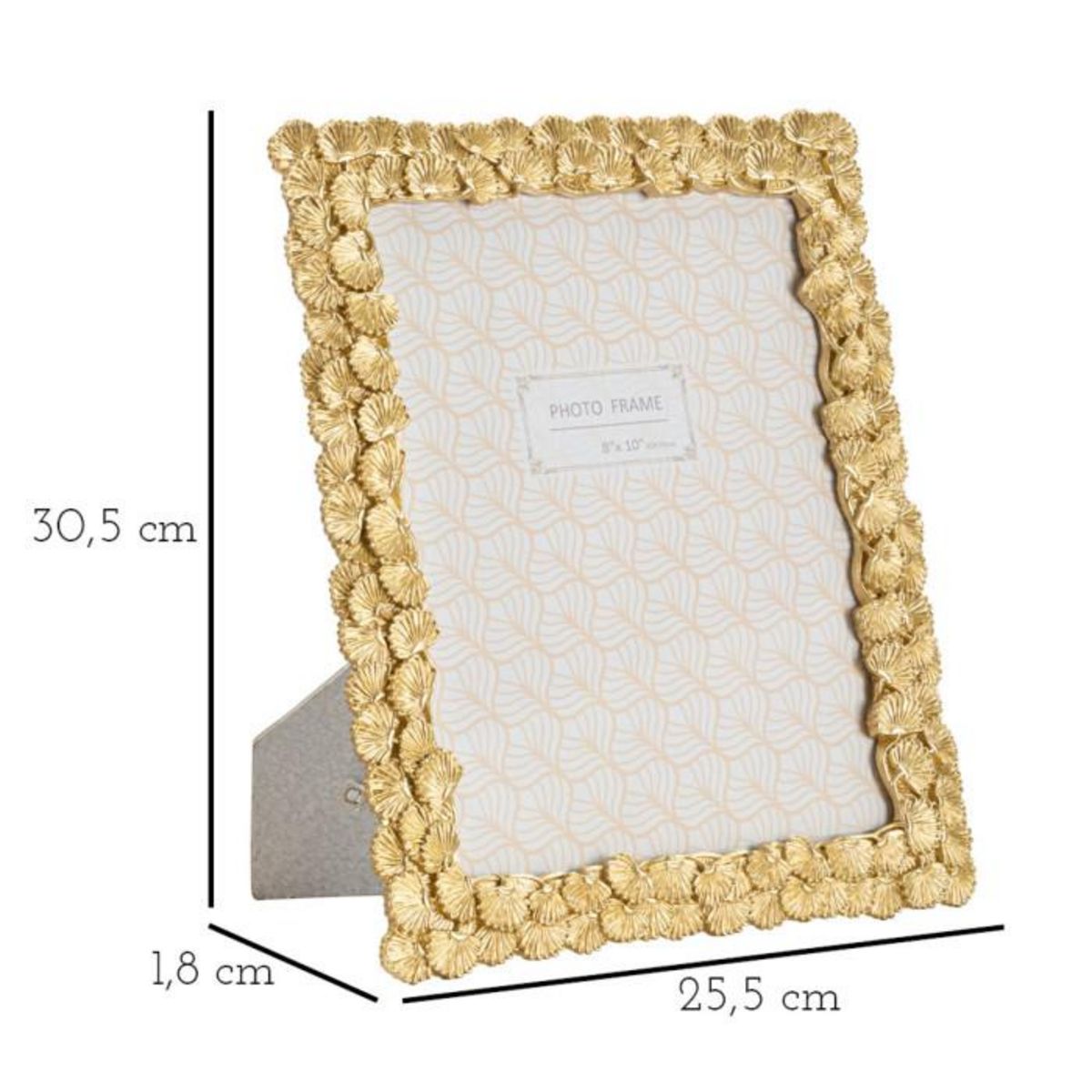 Paris Prix Cadre Photo Déco Feuilles  Tame  20x25cm Or