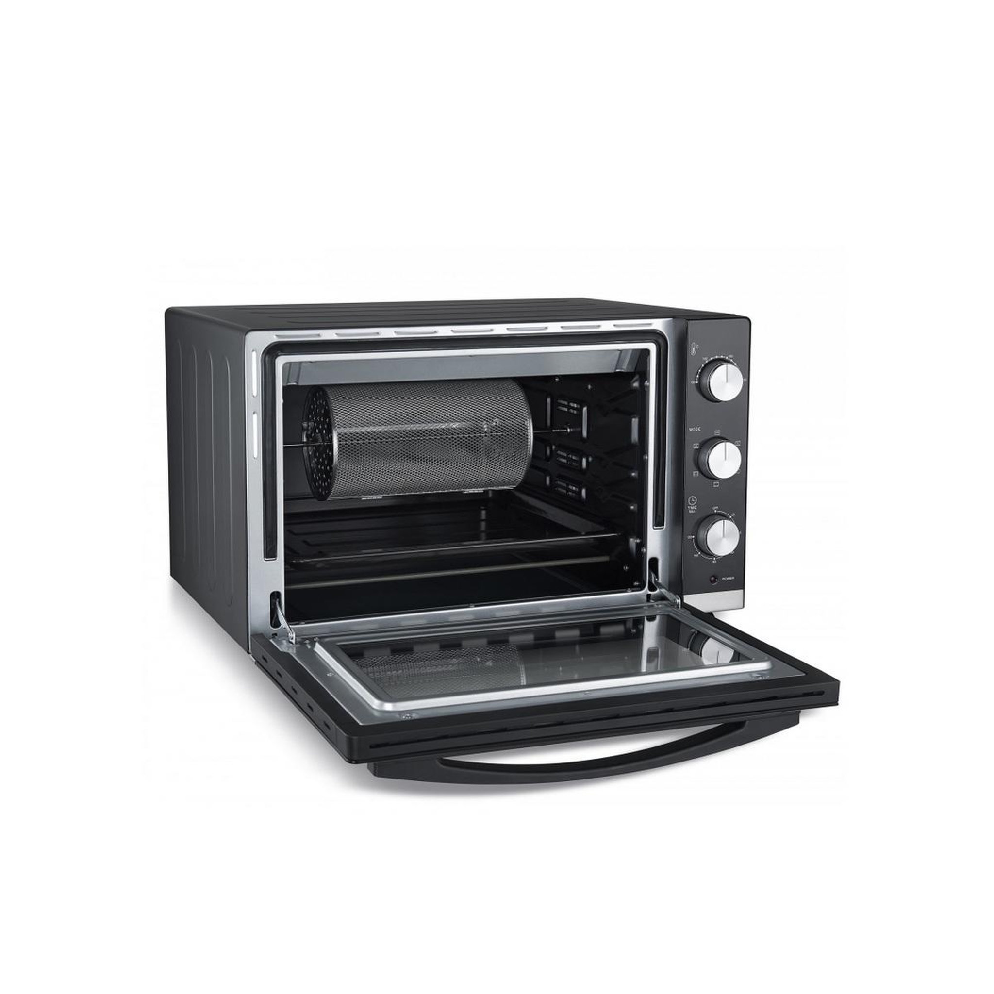 Voir la diapositive 2 : Kitchen chef Mini four électrique multifonction 38l 1800w noir - kc.four381