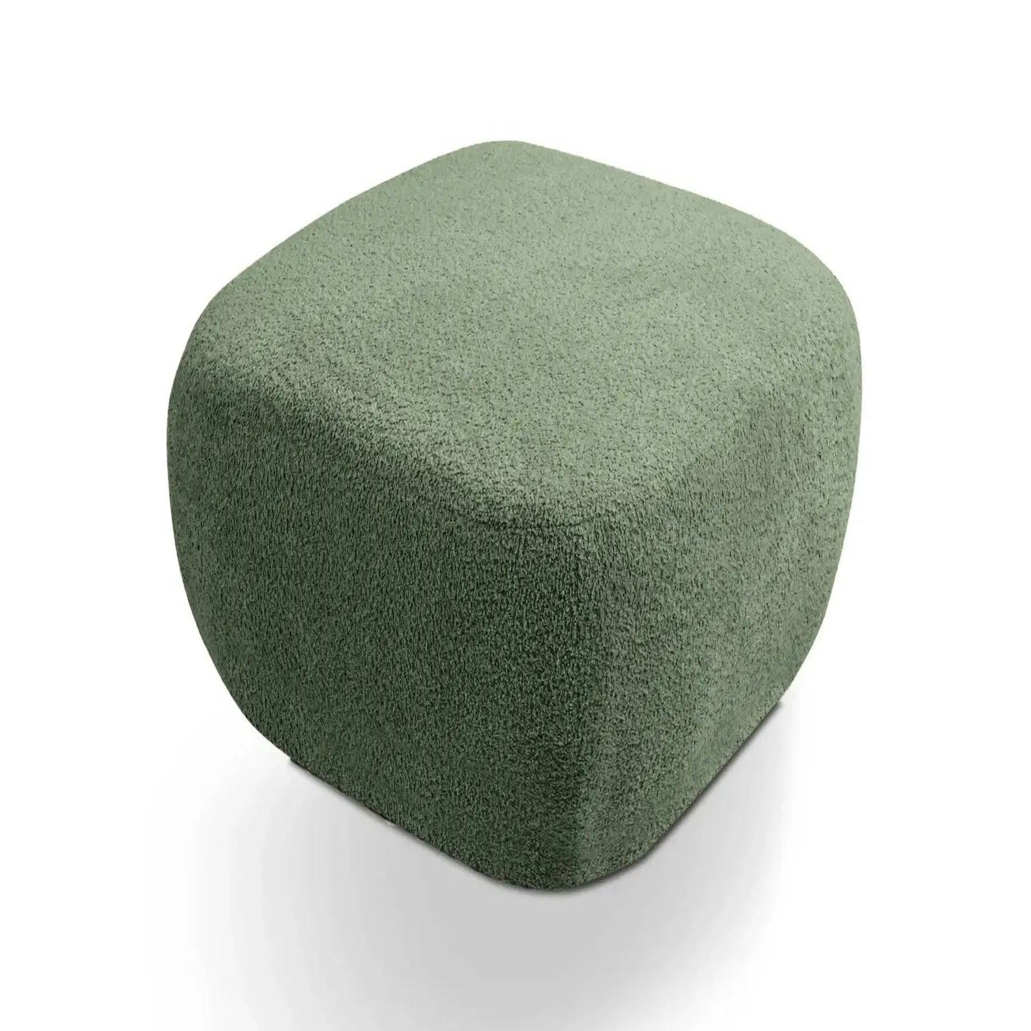 Voir la diapositive 6 : CASANOVA PARIS Santiago - pouf tissu bouclette