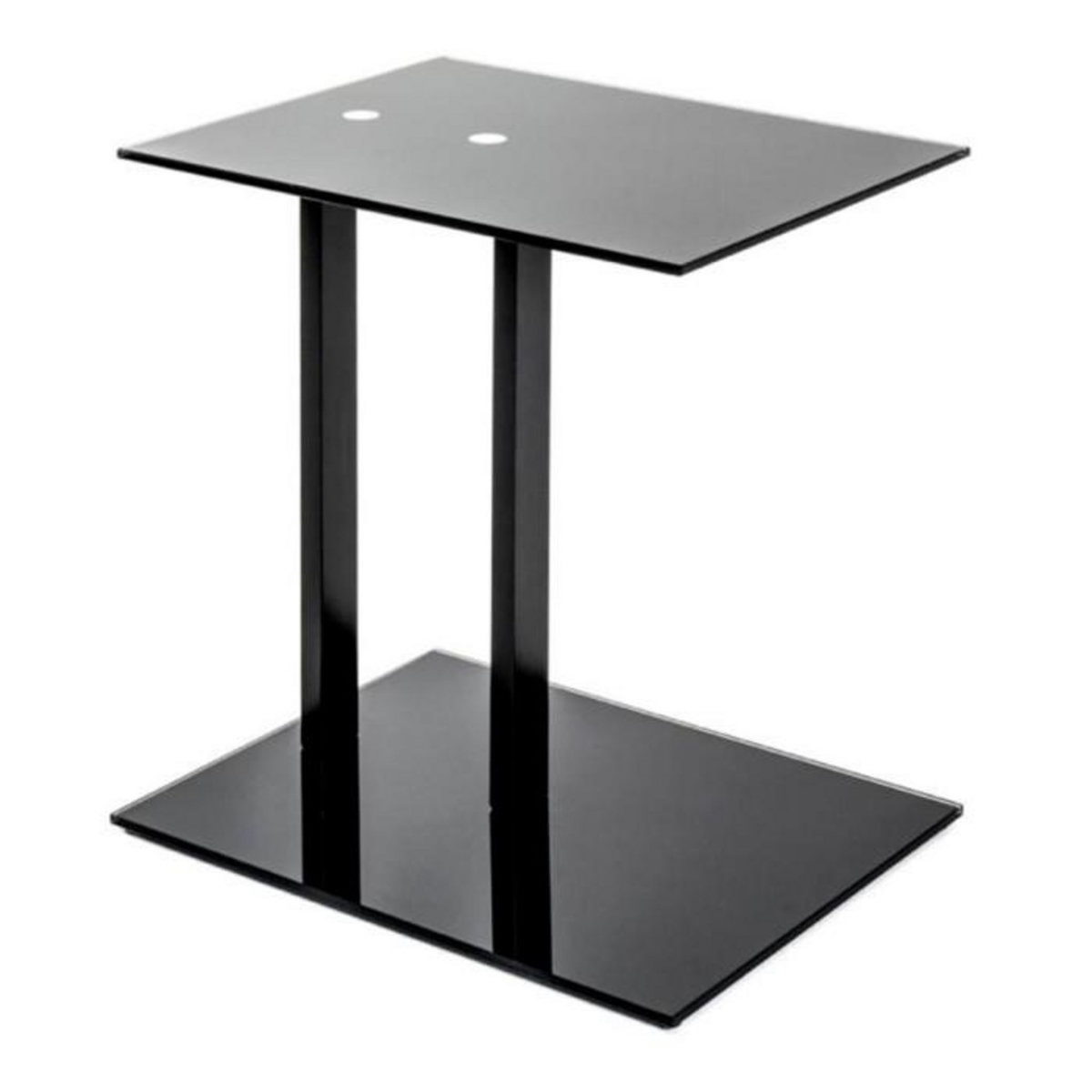 Paris Prix Table d'Appoint Design  Epox  50cm Noir