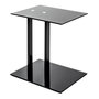Voir la diapositive 1 : Paris Prix Table d'Appoint Design  Epox  50cm Noir