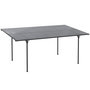Voir la diapositive 1 : OUTSUNNY Pergola adossable rigide acier alu. toit polycarbonate dim. 5L x 2,99l x 2,23H m gris