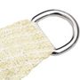 Voir la diapositive 4 : VIDAXL Voile d'ombrage 160 g/m^2 Creme 3x4,5 m PEHD