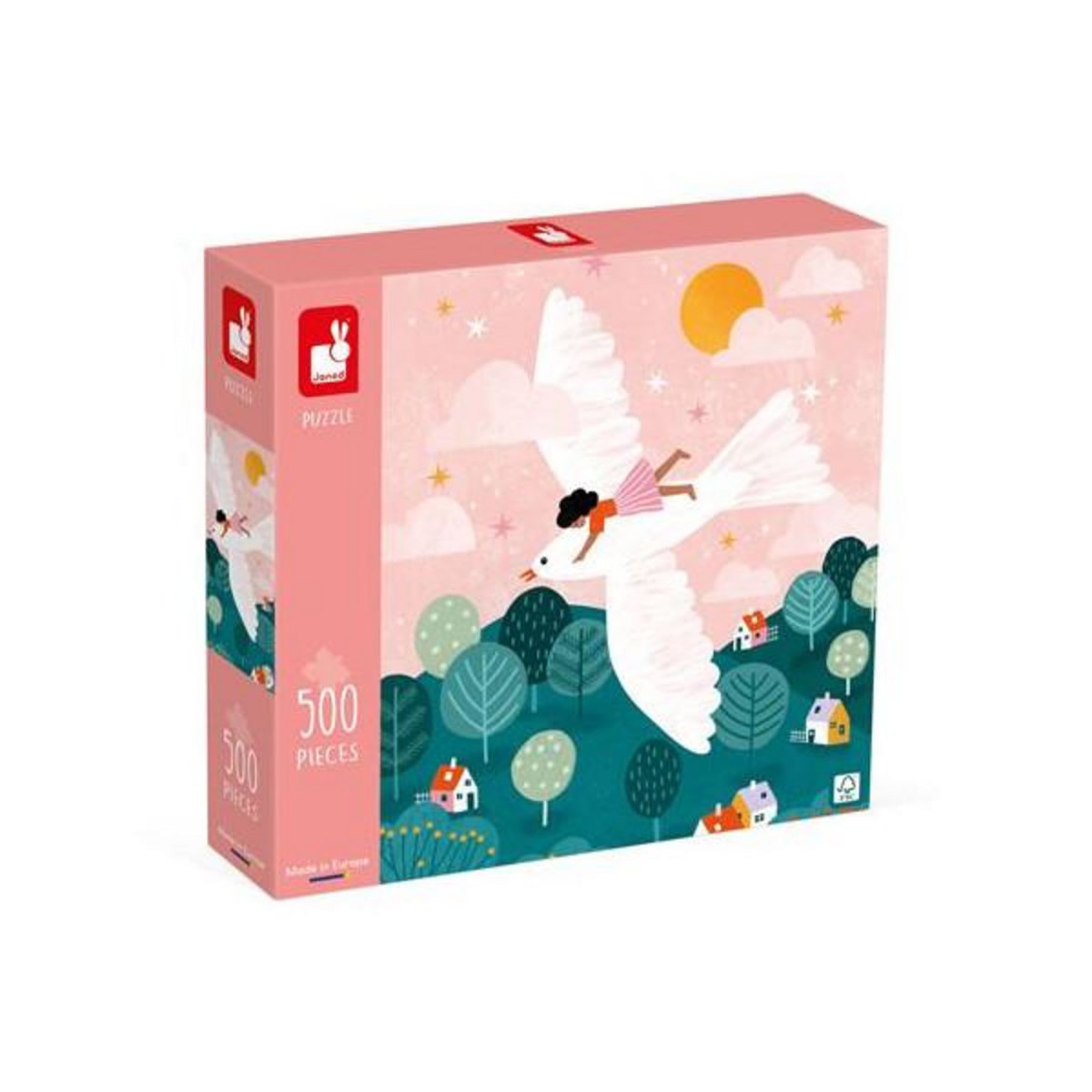 Juratoys - Janod Puzzle Janod La Colombe 500 pièces